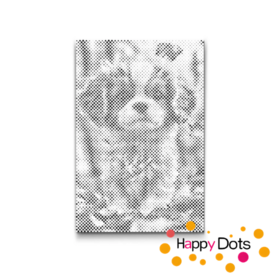 HappyDots DOT Painting Honden 03 - Stippelschilderij