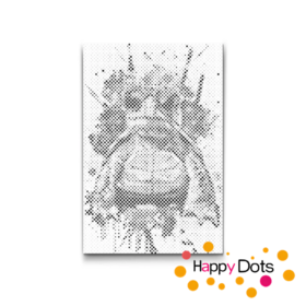 HappyDots DOT Painting Gekke dieren - Schildpad