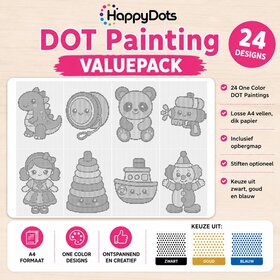 HappyDots DOT Painting Valuepack Toys (24 pieces)