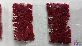 Nummer 814 vierkante steentjes (klein)