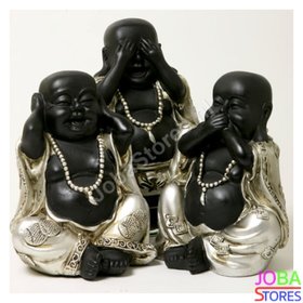 Diamond Painting Horen Zien Zwijgen Buddha 40x40cm