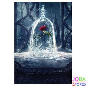 Diamond Painting Roos in stolp 30x40cm