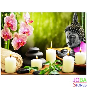 Diamond Painting Buddha Kaarsen 40x30cm
