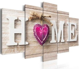 Diamond Painting Home Roze 100x50cm (FULL)