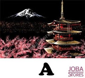 Kras Tekening Groot A (41x28cm)