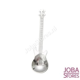 Theelepel Gitaar Zilverkleurig (6 stuks) RVS