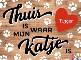 Diamond Painting Custom Katje Houtkleur (30x40cm)