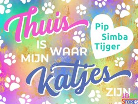 Diamond Painting Custom Katjes Regenboog (Groot Formaat)