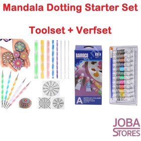 Mandala Dotting Starter Set (28 delig)