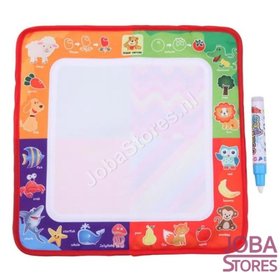 Magische Water Schilder/Teken Mat Klein 29x29cm