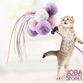 Katten Speelgoed Hengel PomPom Paars