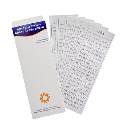 Diamond Painting DMC Color Stickers