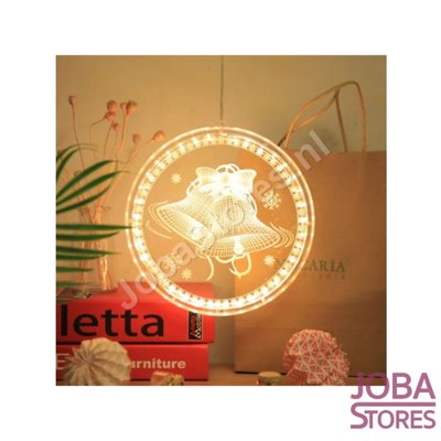 Christmas Lamp Round Bell (21cm)