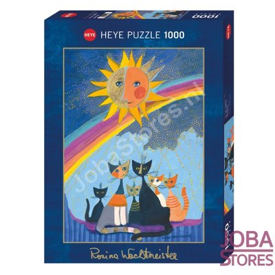 Rosina Wachtmeister Puzzle Gold Rain with gold foil (1000 pieces, 50x70cm)