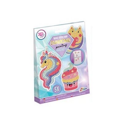 Grafix Make your own Diamond Painting magnets 01 (5 pieces)