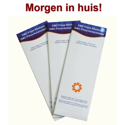 Diamond Painting DMC Color Stickers