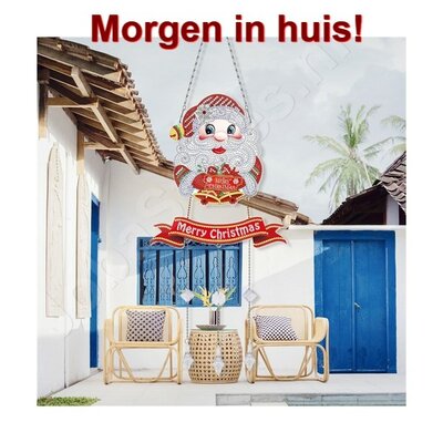 Diamond Painting Hanging Ornament with Chains 08 Santa Claus