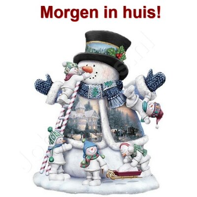 Diamond Painting Snowman 40x50cm