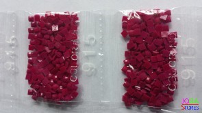 Nummer 915 vierkante steentjes (klein)