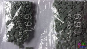 Nummer 169 vierkante steentjes (klein)