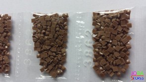 Nummer 3862 vierkante steentjes (klein)