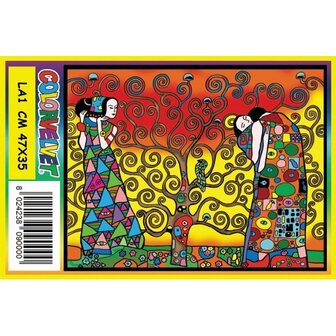 Gustav Klimt Tree Of Life Coloring Page