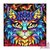 Diamond Painting Colorful Cat 20x20cm