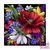 Diamond Painting Kleurrijke Bloemen 30x30cm