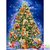 Diamond Painting Kerstboom 40x50cm