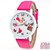 OP=OP Kerst Horloge 02 Roze