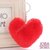 Pom Pom Sleutelhanger Hart Rood