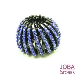 Haar Sieraad Bling Klein Blauw