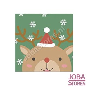 Schilderen op nummer voor kinderen Kerst 01 20x20cm