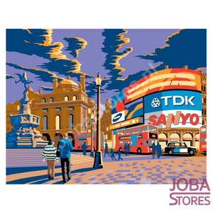 Schilderen op nummer "Sequin Art" Senior London Piccadily