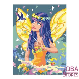 Schilderen op nummer "Sequin Art" Junior Gouden Fee