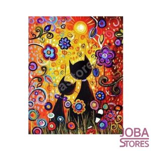 Schilderen op nummer Katten in de zon 40x50cm