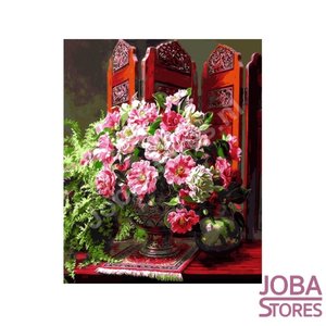 Schilderen op nummer Bloemen 02 40x50cm
