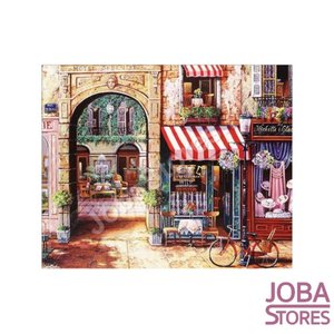 Schilderen op nummer Steegje 02 40x50cm